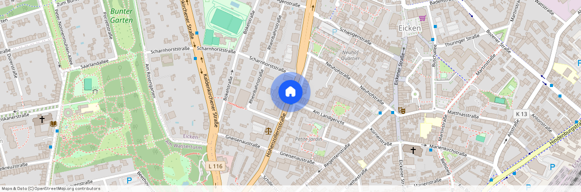 Hohenzollernstrasse, 41061 Mönchengladbach