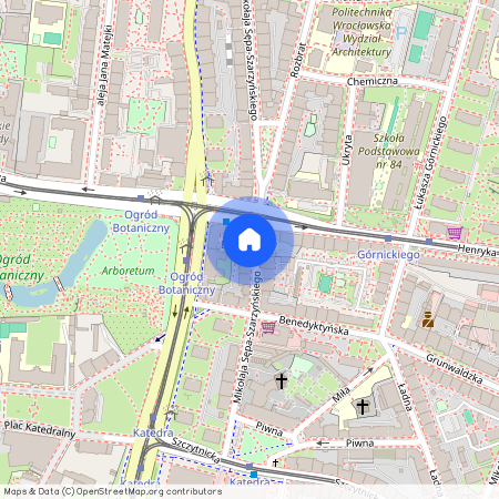 ul. Mikołaja Sępa-Szarzyńskiego, Plac Grunwaldzki, Śródmieście, Wrocław, dolnośląskie