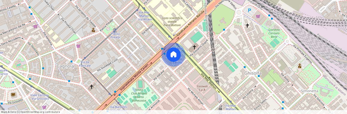 Via Pietro da Cemmo, Włochy, Milan