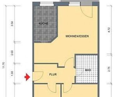 Wohnung, 3 Zimmer (69,44 m²) - Foto 1