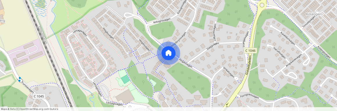 Högåsvägen, Knivsta