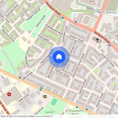 Aspull Walk, Grove Village, Manchester