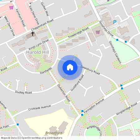 Dewsbury Gardens, RM3