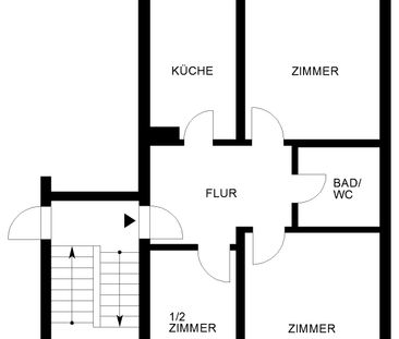 Willkommen im neuen Zuhause - ruhig gelegene 3-Zimmer-Wohnung mit B... - Photo 4