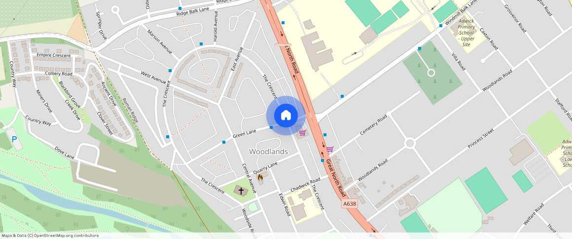 The Crescent, Woodlands, Doncaster, DN6