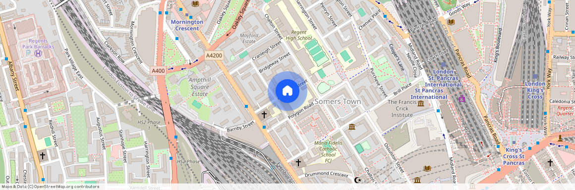 Aldenham St, NW1 1AS, London