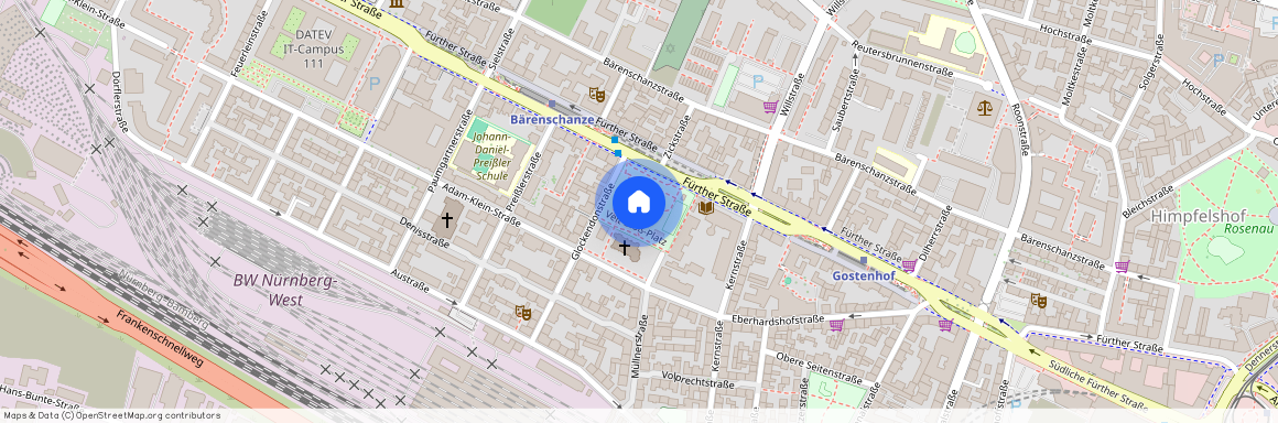 90429 Nürnberg (Mittelfr) - Mitte