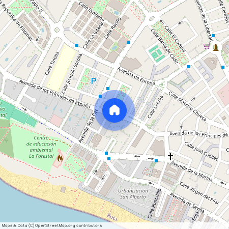 Bahia Luz - La Forestal, Rota