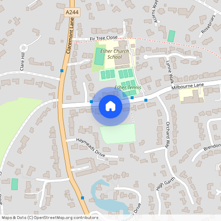 Milbourne Lane, Esher, Surrey, KT10