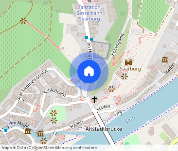 Saarburg: Helle & frisch renovierte 2-Zimmer-Wohnung mit Balkon – 7... - Photo 1