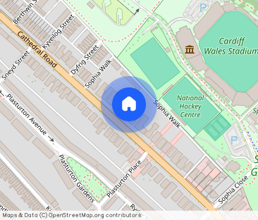 Front Room (Monet), Flat 4, 84 Cathedral Road, Cardiff CF11 9LN - Photo 1