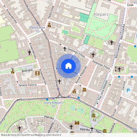 ul. Krzywa, Kleparz, Stare Miasto, Kraków, małopolskie