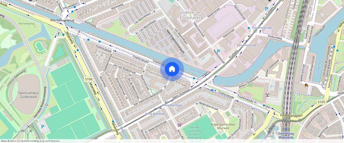 Moerwijk-Noord, 2531 AM, Troelstrakade, Den Haag