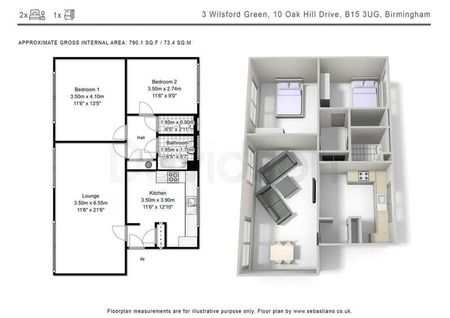 Wilsford Green, Oak Hill Drive, Edgbaston, B15 - Photo 4
