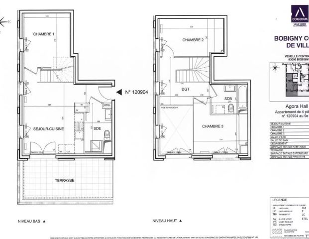 location Appartement T4 DE 76.4m² À BOBIGNY - Photo 1
