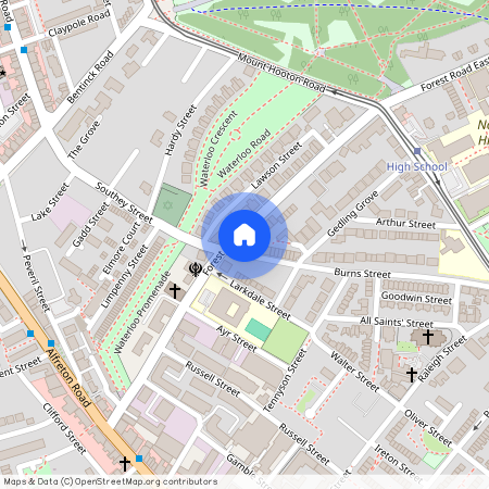 Flat E, 58 Burns Street, Nottingham, NG7 4DT