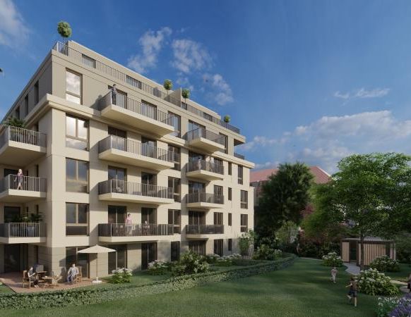 Exklusiver Neubau in Altlindenau! 4-Zimmerwohnung im Dachgeschoss mit riesiger Terrasse! - Photo 1