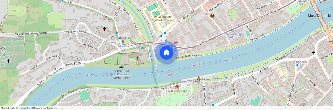 ul. Flisacka, Zwierzyniec, Zwierzyniec, Kraków, małopolskie