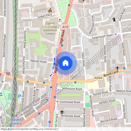 Blenheim Rise, Seven Sisters, N15