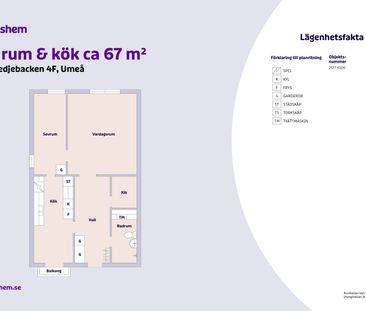 Svedjebacken 4 F, Umeå - Foto 3