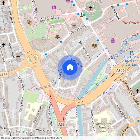 Waterside Gardens, RG1 6QE, Reading