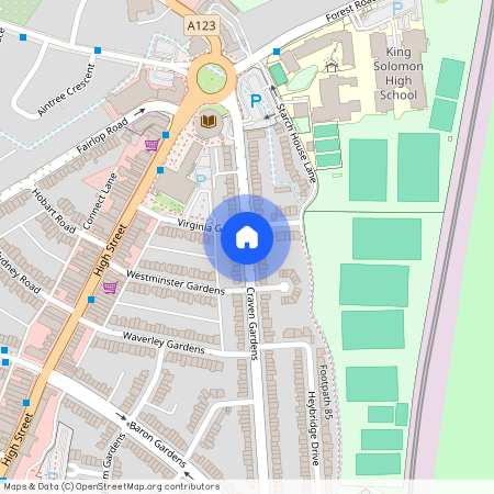 Craven Gardens, Ilford, IG6