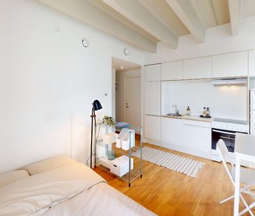 Studievenlig 1'er med stor tagterrasse - Foto 6