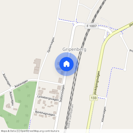 Stationsvägen, Tranås