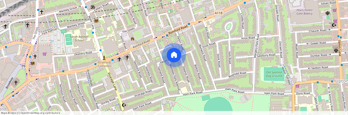 Vaughan Road, Stratford, London, E15