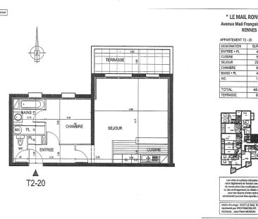 Location appartement 2 pièces - 47m² à Rennes (35000) - Photo 5
