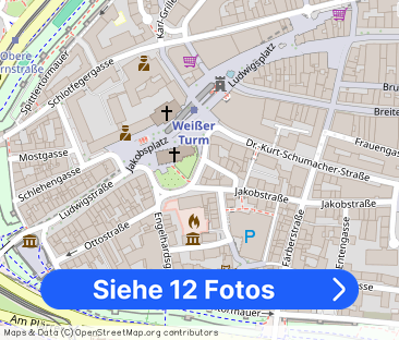 Charmante 2-Zimmer-Wohnung am Jakobsplatz in Nürnberg - Foto 1