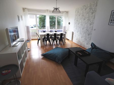 Colocation de 4 chambres privatives - Appartement 100 m² - Location Appartement nantes : 102.11 m2 - Photo 5