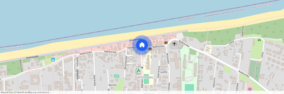 Sarbinowo, Mielno, koszaliński, zachodniopomorskie