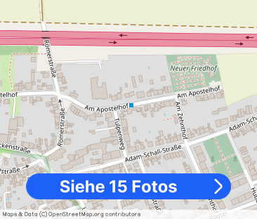 2-Zimmerwohnung mit Einbauküche in gepflegtem Dreiparteienhaus - Foto 1