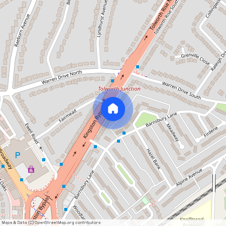 Tolworth Rise South, Surbiton, KT5