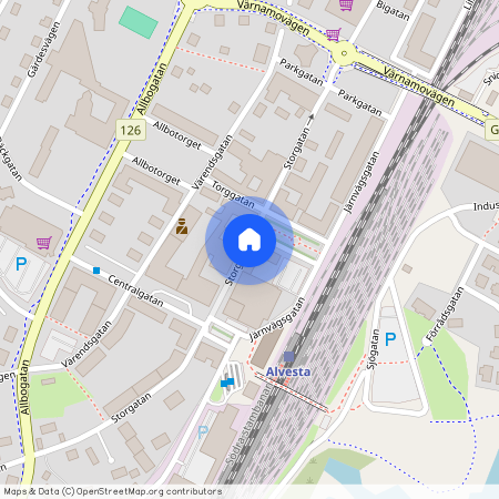 Alvesta Centrum, Kronoberg, Storgatan 16 B