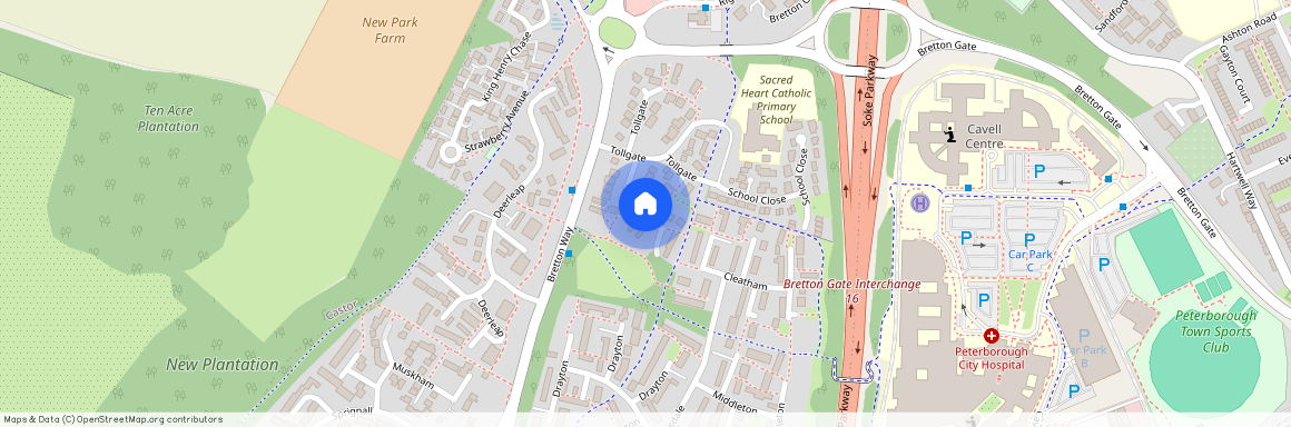 Tollgate, Bretton, Peterborough, PE3 9XB
