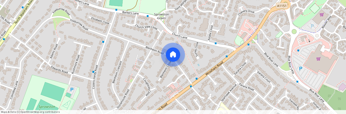 Blenheim Road, Sprowston, Norwich