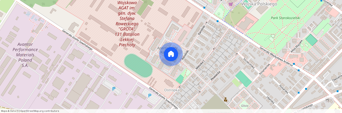 ul. Karolinki, Wojska Polskiego, Gliwice, śląskie