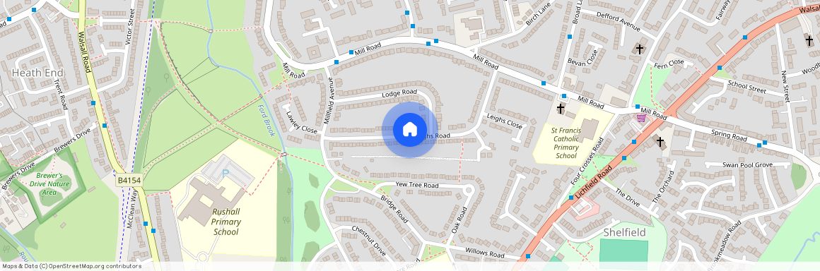 Leighs Road, Pelsall, WS4