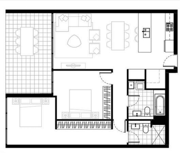 Brand-New Designer Furnished Apartment in Prime Kogarah Location | Private Sauna Included - Photo 6 | Rentumo