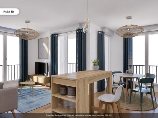 location Appartement T4 DE 81.5m² À BOBIGNY - Photo 1