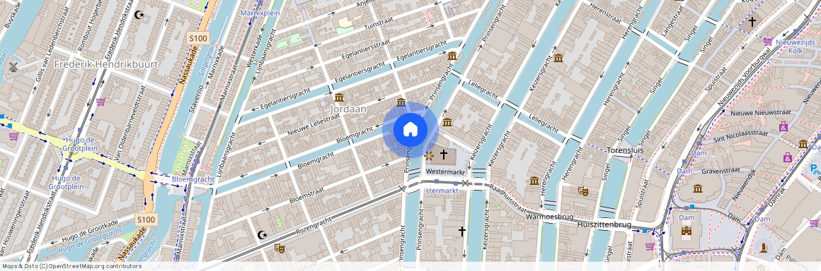 Jordaan, 1016 HA, Prinsengracht, Amsterdam