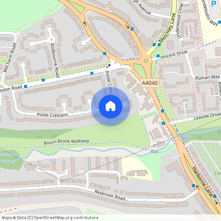 Poole Crescent, Harborne, Birmingham B17