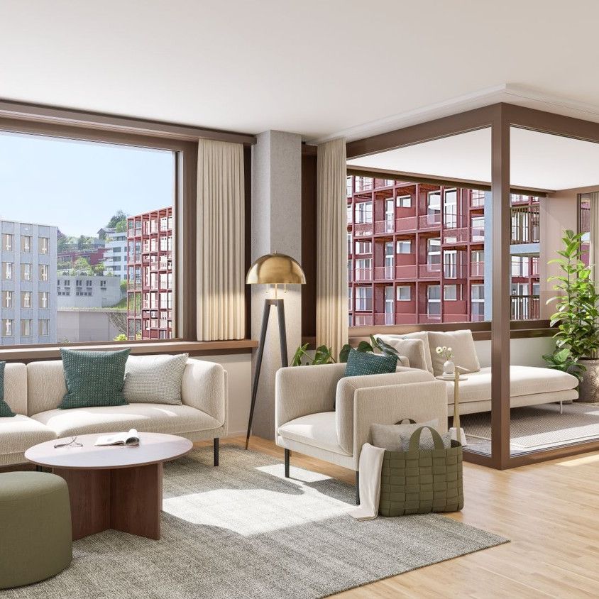 6 ½ Zimmer-Wohnung in Kriens mieten - Foto 1