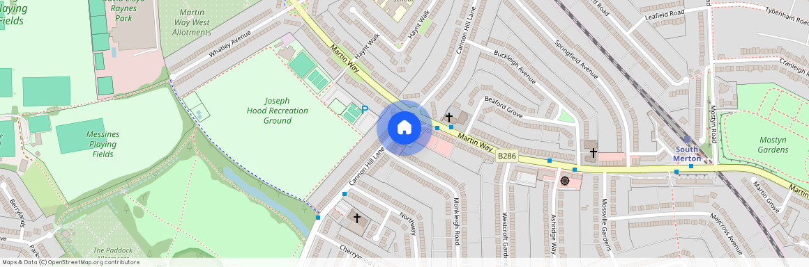 Cannon Hill Lane, Raynes Park