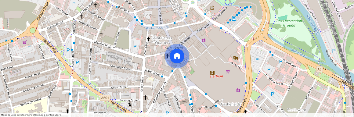 St Peters Street, Derby