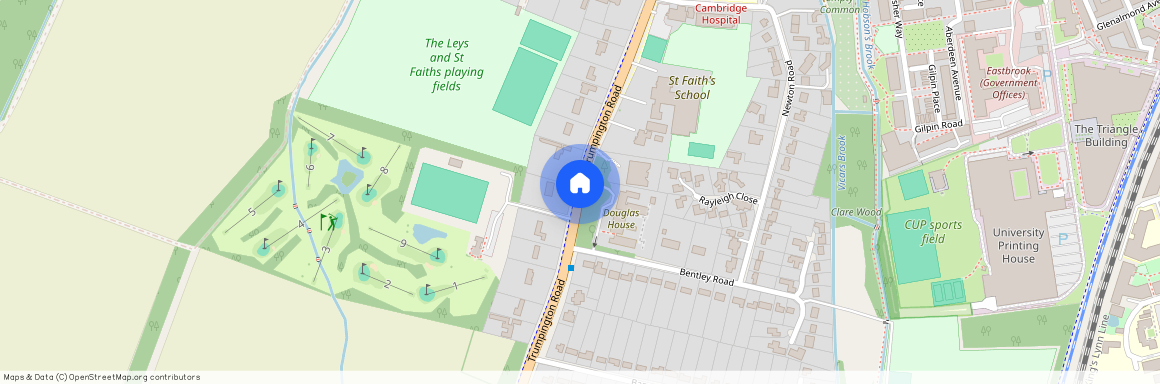 Queensway, Trumpington Road, CB2