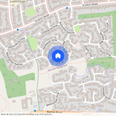 2 Bedroom House to Rent in Arundel Court, Kettering, Northants, NN15