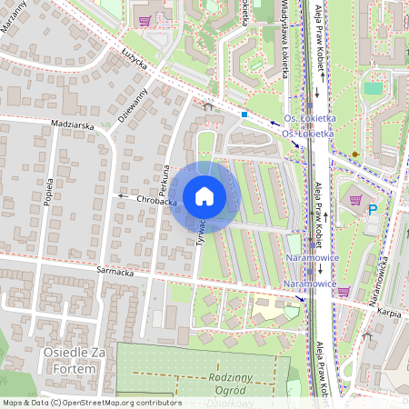 ul. Tyrwacka, Naramowice, Stare Miasto, Poznań, wielkopolskie